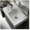 Geberit, Lavabo, Plan de toilette iCon tablette gauche 53 cm blanc 124...