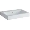 Geberit, Lavabo, iCon lavabo 60x48,5cm blanc, 124063 sans trou de robi...