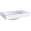 Geberit, Lavabo, Lave-mains Acanto asymétrique 40 cm droite sans trop-...