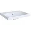Geberit Acanto Wastafel 60x48,2x17 cm Wit