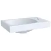 Geberit Acanto handwasbakje asymmetrisch 400 x 250 mm met kraangat rec...