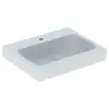 Geberit iCon wastafel 60 cm 1 kraangat zonder overloop, wit