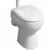 Geberit, Cuvette toilettes + bidet, WC à l'anglaise Renova Plan blanc ...
