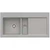 Villeroy et Boch - Evier 1 cuve 1/2 Subway 60 egouttoir à droite, gris...