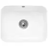 Evier 1 bac VILLEROY ET BOCH Cisterna 60C Blanc CeramicPlus avec vidag...
