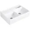 Evier cuisine Villeroy et Boch Tradition Blanc CeramicPlus avec vidage...