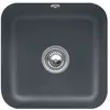 Evier 1 bac VILLEROY ET BOCH Cisterna 50 Graphite CeramicPlus avec vid...