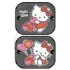 2 rideaux pare-soleil à ventouses hello kitty 44 x 36 cm