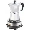 Cafetière italienne - Cucina Dimodena - 300 ml - Expresso aromatique - Plaque de cuisson mobile