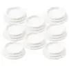 8 amortisseurs de vibrations universels, coloris blanc