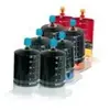 Icolor Kit de recharge compatible HP pour cartouches d'imprimantes CMJN