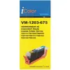 Icolor Cartouche compatible Canon CLI-581C - Cyan