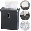 GENERAL OFFICE Destructeur de documents A4 coupe croisée avec corbeille 10L
