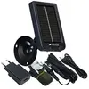 VISORTECH Panneau solaire avec batterie 3000 mAh pour caméra nature
