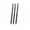 Callstel Stylo à bille 2 en 1 / stylet ultra fin pour écrans tactiles