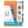 Elba Modling - Intercalaires Mensuel Polypropylene Couleur - Jeu De 12