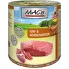 MAC's 6 x 800 g pour chat - boeuf, coeurs de poulet