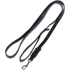 Laisse Heim au mousqueton tressé, noir L 200 x l 1,8 cm - pour chien