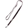 Heim Laisse réglable et rivetée marron - L 240xl 2 cm