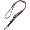 Laisse pour chien Heim Stars, cognac - L 200 x l 1,8 cm
