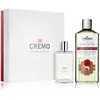 CREMO BOURBON & OAK Coffret cadeau pour homme avec eau de toilette 100 ml + gel douche 473 ml   Parfum chaud et épicé