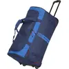 Valise - travelite - Basic Active Trolley - Bleu/Rouge - 30x70x20 cm - 86L