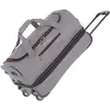 Travelite Basics Wheeled Duffle 55 Expandable grey / green