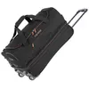 Travelite Basics Wheeled Duffle 55 Expandable black / blue