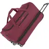 Travelite Basics Wheeled Duffle 55cm Expandable Bordeaux