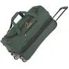 Travelite Basics Wheeled Duffle 55cm Expandable Dark Green