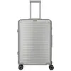 Travelite Next 2.0 4-wiel trolley M zilver