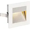 SLV Big White FRAME CURVE LED, inbouw armatuur, vierkant, mat wit, warmwit LED,