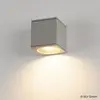 SLV buiten wandlamp Big Theo Wall Out - zilvergrijs