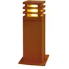 SLV Gamme Rusty BORNE EXTERIEURE CARREE 11W 40CM - RUSTY
