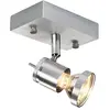 SLV Spot; Aluminium; Aluminium brossé; 1-flammig; GU10 230volts