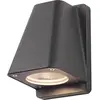 Applique extérieure WALLYX - SLV - GU10 - Gris anthracite - 50W - IP44