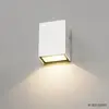 SLV 232461 QUAD 1 wall lamp, square, white, LED, 1x3W, warm-white