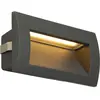 SLV DOWNUNDER OUT LED M, encastré mural anthracite, LED 0,96W 3000K