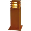 SLV RUSTY SQUARE 70 Sokkellamp - Geroest staal - LED