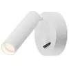 SLV karpo Lampe de Mur et de plafond en bakélite; blanc; Single