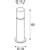 SLV buiten sokkellamp Rox Acryle 60 - pole rvs304