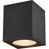 SLV Enola plafonnier extérieur carré m anthracite led 10W 3000K/4000K IP65 (1003421)