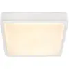 SLV buiten plafondlamp Ainos Square Sensor - wit