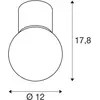 SLV, Applique + plafonnier, Plafonnier (E14)