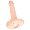Nature Skin - 3-in-1 Extension, Dildo & Masturbator - 31 cm