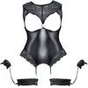 Wetlook Bondage Body van Cottelli Collection Bondage - Maat S