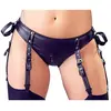 Cottel Wetlook Open Bra and Bondage Briefs - Maat M