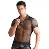 Svenjoyment T-Shirt Résille/Wetlook pour Homme Noir Taille S, Noir, S