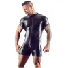 Sven Joyment Matte Wetlook Body Overall Korte Mouwen