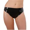 LateX   Latex Slipje Klassieke Uitvoering met  Strakke Look Maat 2XL   Zwart